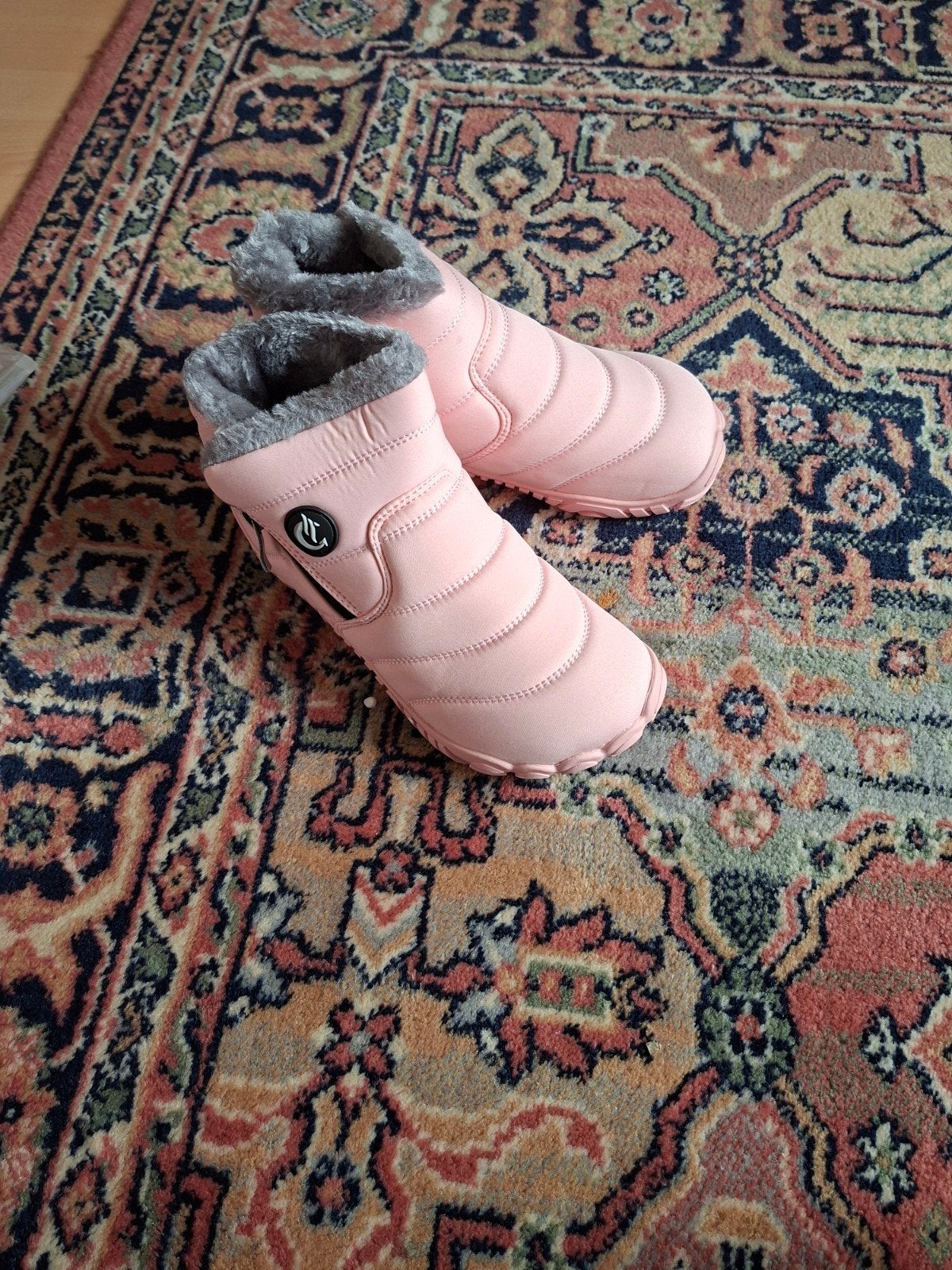 Roze waterdichte winterlaarzen met bontvoering, Ophalen of Verzenden, Nieuw, Roze, Snowboots