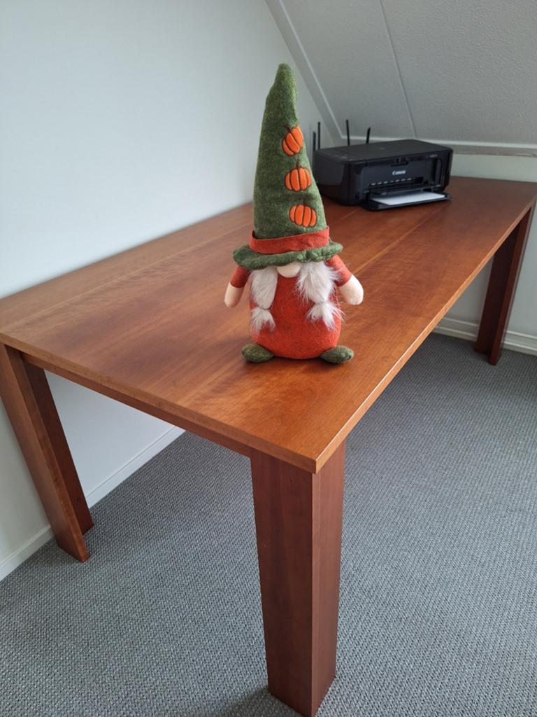 Eettafel / bureau  / computertafel / hobbytafel, Huis en Inrichting, Bureaus, Ophalen, 180 cm, Spaanplaat of MDF, Bruin