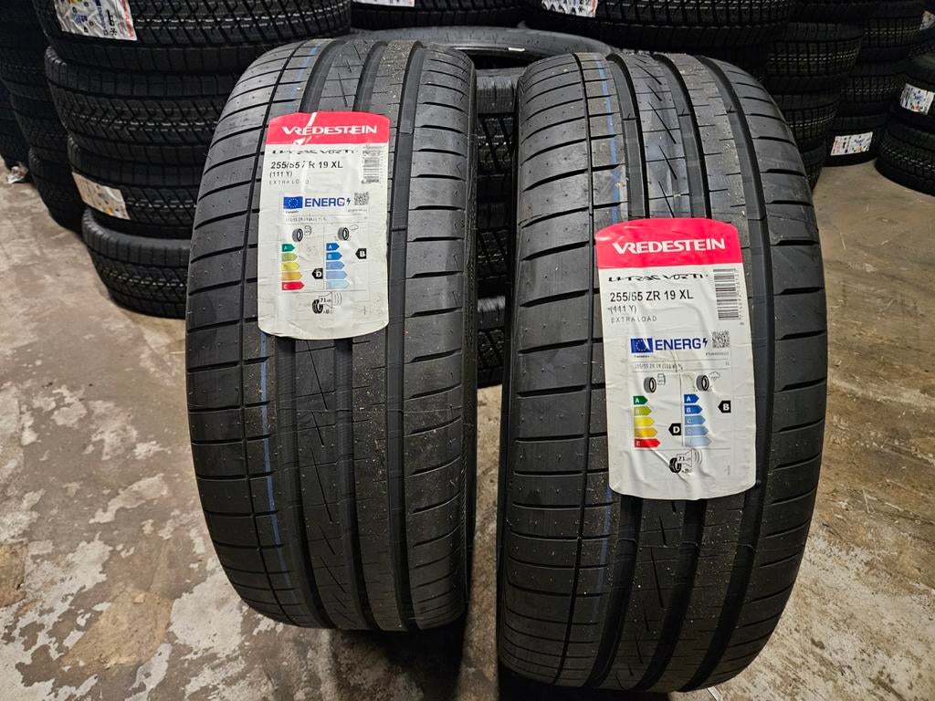 2x Nieuwe zomerbanden 255 55 19 Vredestein Ultra Vorti, 255 mm, Nieuw, Band(en), Zomerbanden