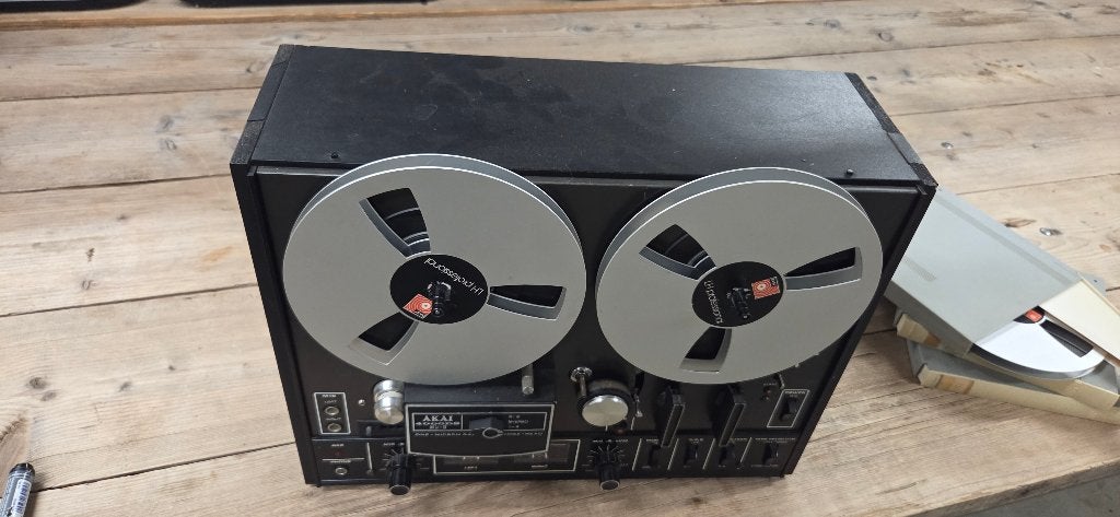 Akai 4000DSMKII, Ophalen, Bandrecorder