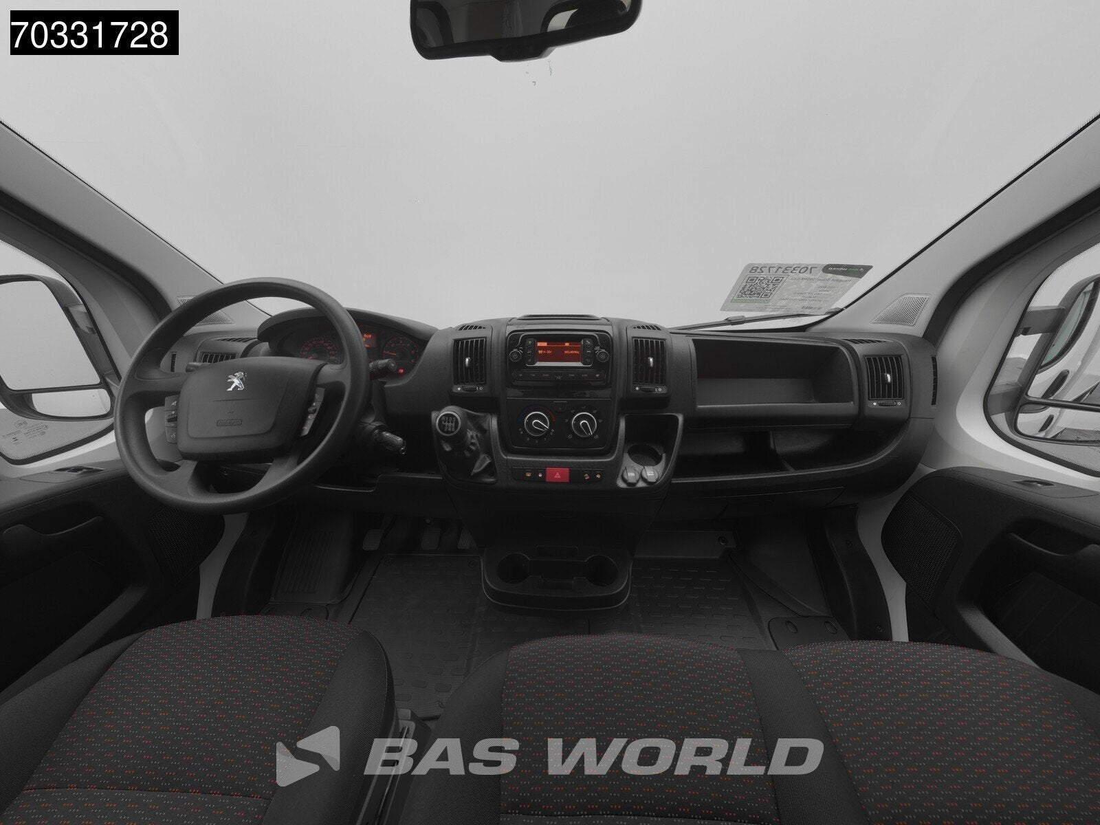 Peugeot Boxer 165PK Laadklep Bakwagen Airco Cruise Camera St, Cruise Control, Stof, Gebruikt, Euro 6