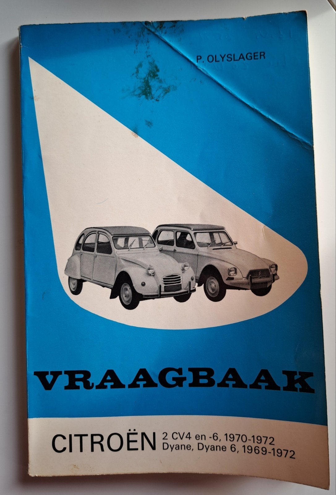 Vintage instructieboekje Vraagbaak Citroën lelijk Eendje 2CV, Auto diversen, Ophalen of Verzenden