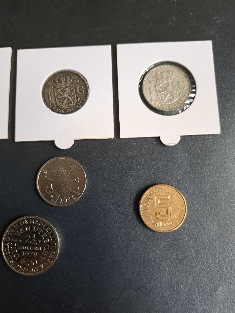 Munten, Postzegels en Munten, Ophalen, Koningin Juliana, Zilver, Overige waardes