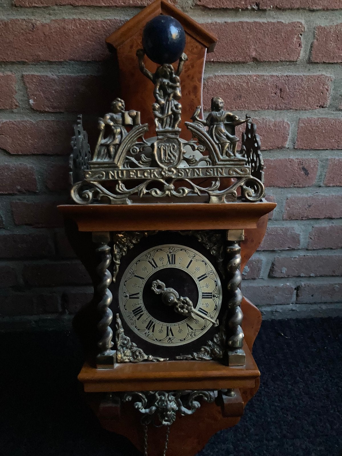 Zaanse klok., Antiek en Kunst, Ophalen