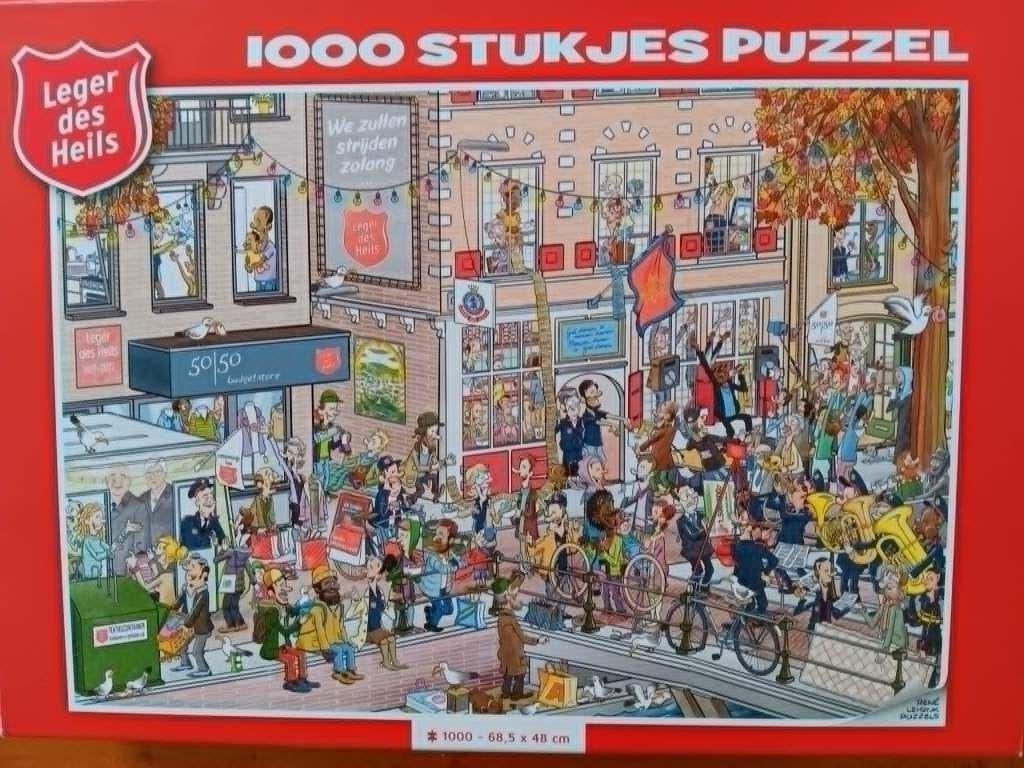 puzzel, Ophalen, Zo goed als nieuw