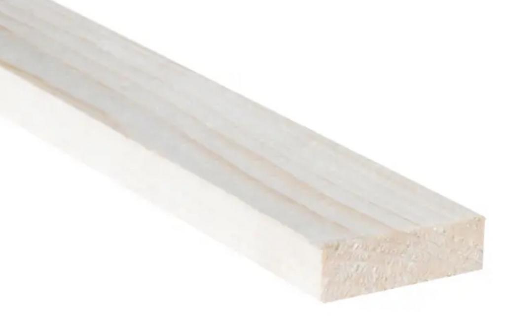 Vuren latten (ruw) 16x48 mm x 3300 mm - 6 stuks, Ophalen, Minder dan 25 mm, Zo goed als nieuw, Plank
