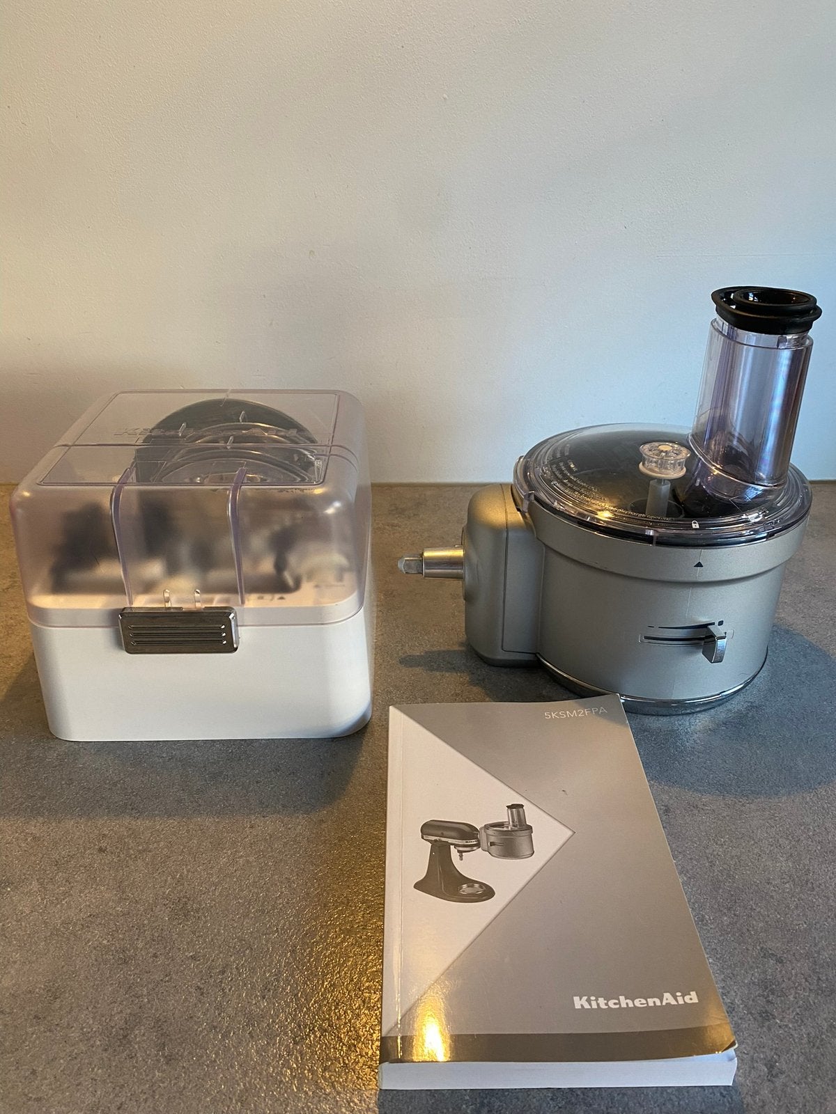 KitchenAid foodprocessor accessoire, 4 liter of meer, Ophalen, Zo goed als nieuw, 3 snelheden of meer