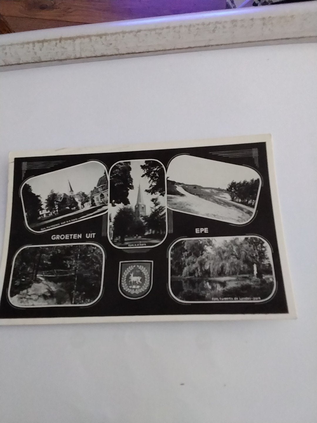 Oude Ansichtkaart Epe - Groeten uit Epe (Gelopen), Verzamelen, Ophalen of Verzenden, 1920 tot 1940, Gelopen, Gelderland