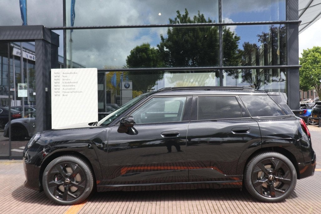 MINI Aceman E John Cooper Works Uitvoering | M Pakket | Pano, Stof, Zwart, Zwart, Aceman
