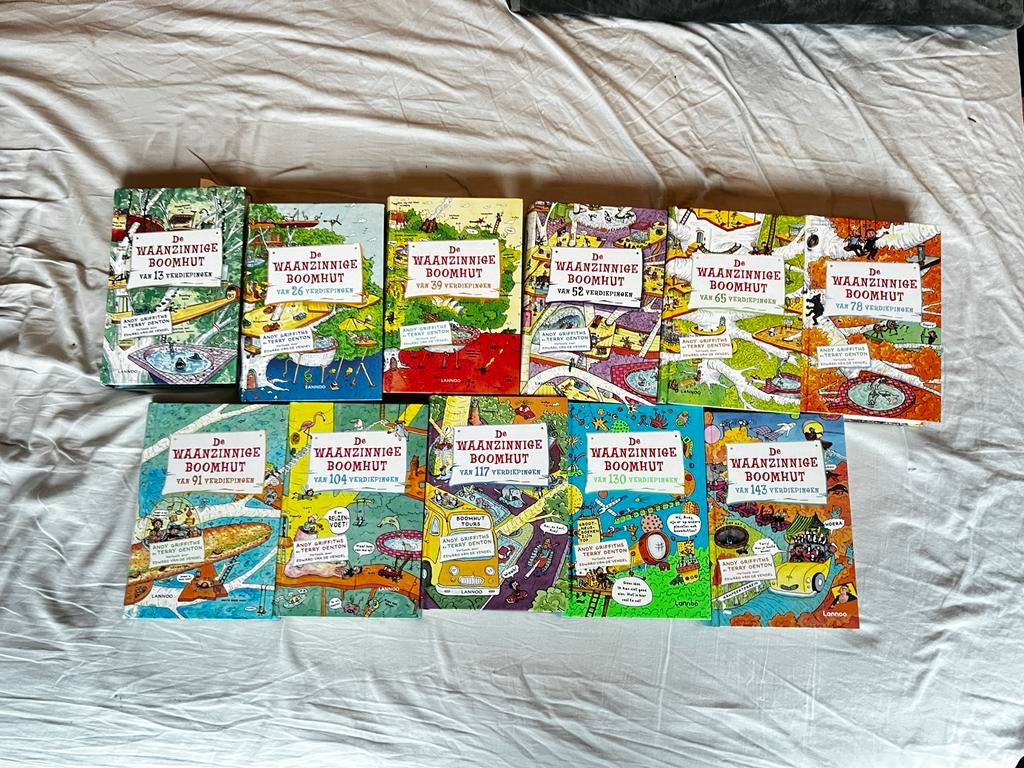 De Waanzinnige Boomhut boeken 1 t/m 11, Ophalen of Verzenden, Gelezen, Fictie algemeen