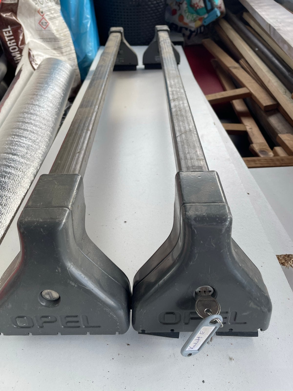 Opel dakdragers - 100 kg draagvermogen, Ophalen of Verzenden, Gebruikt