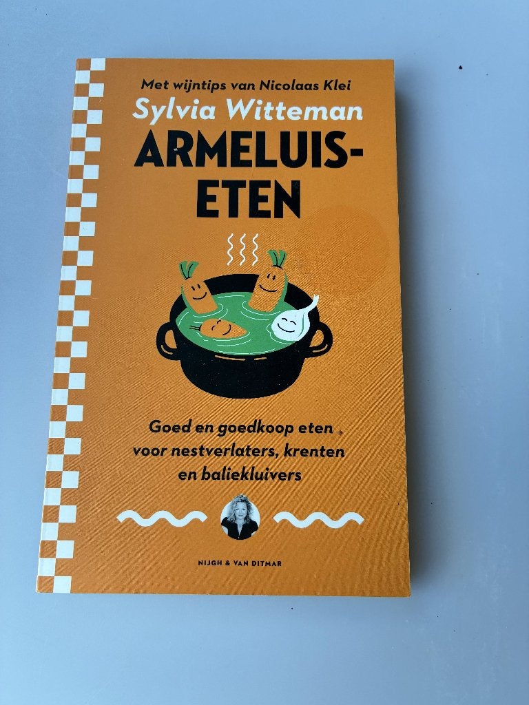 Sylvia Witteman - Armaluis eten, Ophalen of Verzenden, Zo goed als nieuw