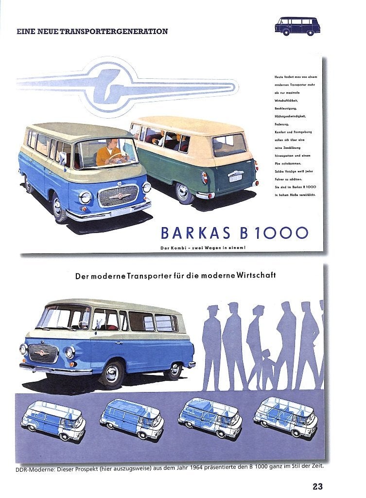 Barkas B 1000, Verzenden, Nieuw, Torsten langbein, Bus