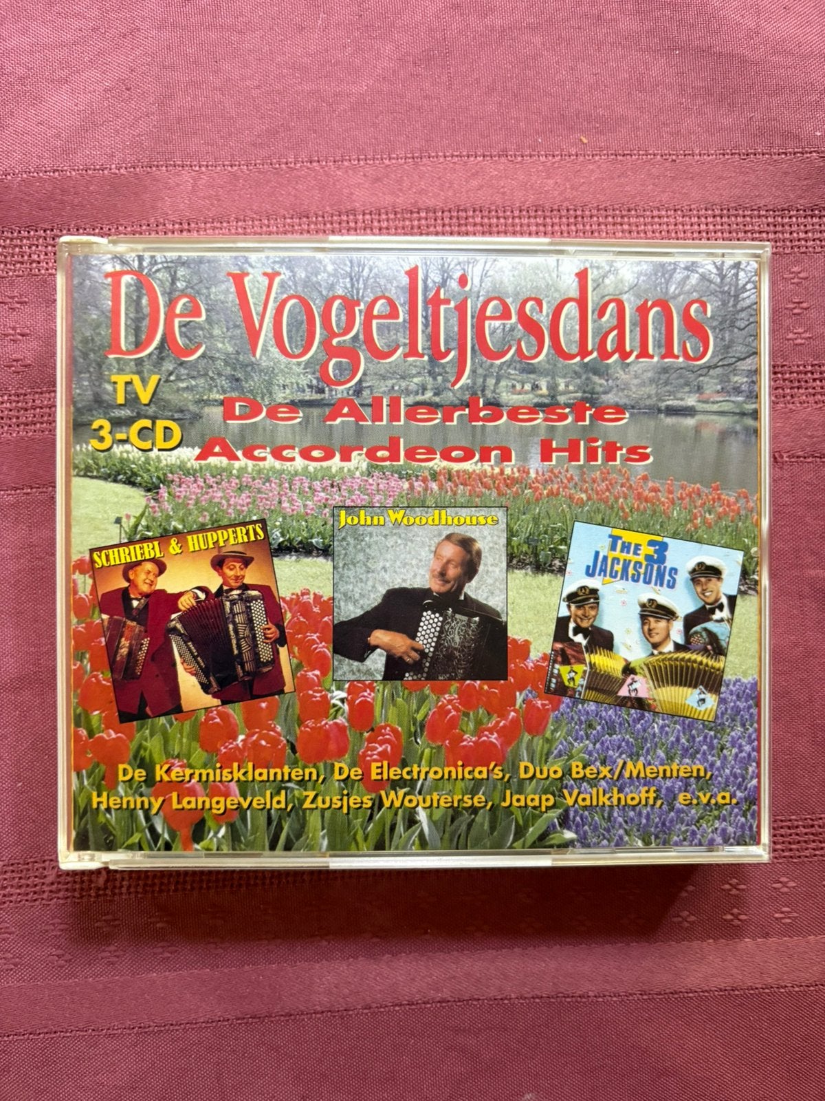 De Vogeltjesdans - De Allerbeste Accordeon Hits  3cd-box, Verzenden, Gebruikt, Pop