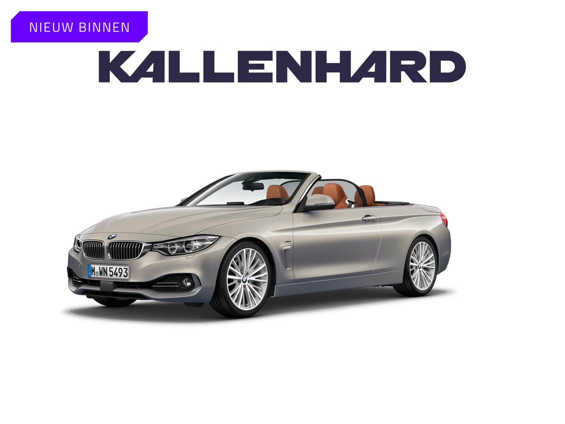 BMW 4 Serie Cabrio 435d xDrive - Individual Mondstein + Voll, Euro 6, 4 stoelen, Leder, Diesel