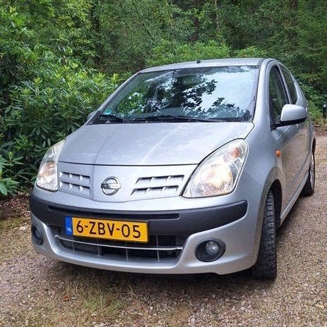 Nissan Pixo 1.0 50KW 5D 2010 Grijs, Auto's, Voorwielaandrijving, 200 kg, 4 stoelen, Handgeschakeld
