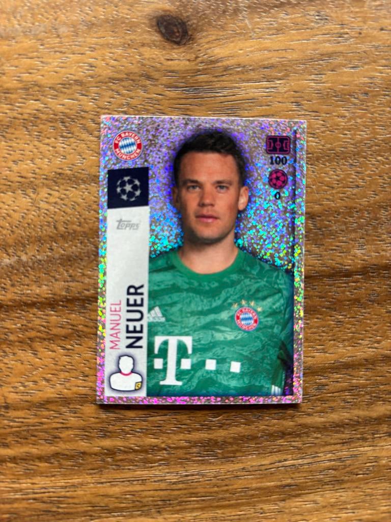 Manuel Neuer Topps Champions League Kaart 2019/2020, Ophalen of Verzenden, Nieuw, Buitenlandse clubs, Spelerskaart