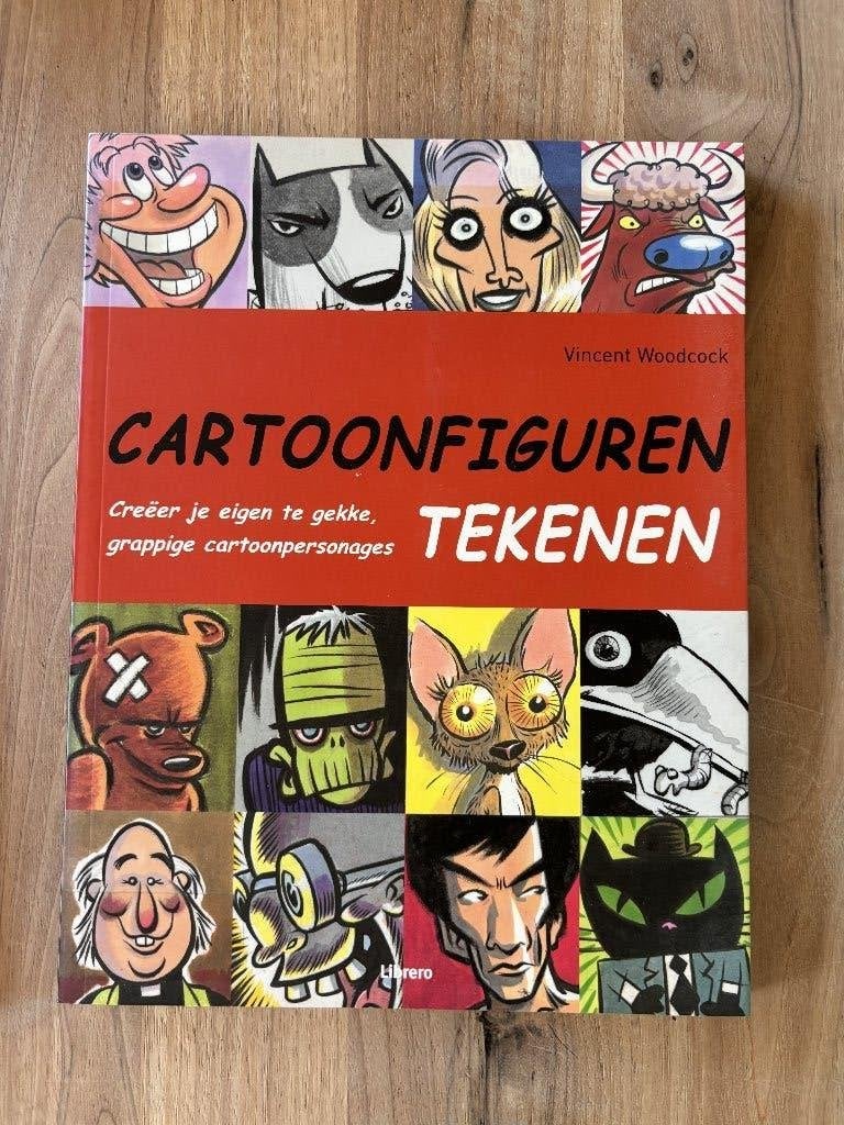 Cartoon tekenen boek illustreren, Hobby en Vrije tijd, Tekenen, Ophalen of Verzenden, Zo goed als nieuw, Boek of Gids