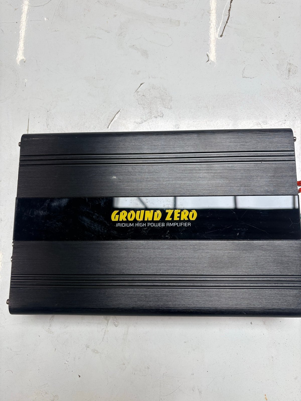 Ground Zero Iridium High Power Versterker GZIA 135.4, 120 watt of meer, Ophalen, Overige merken, Gebruikt
