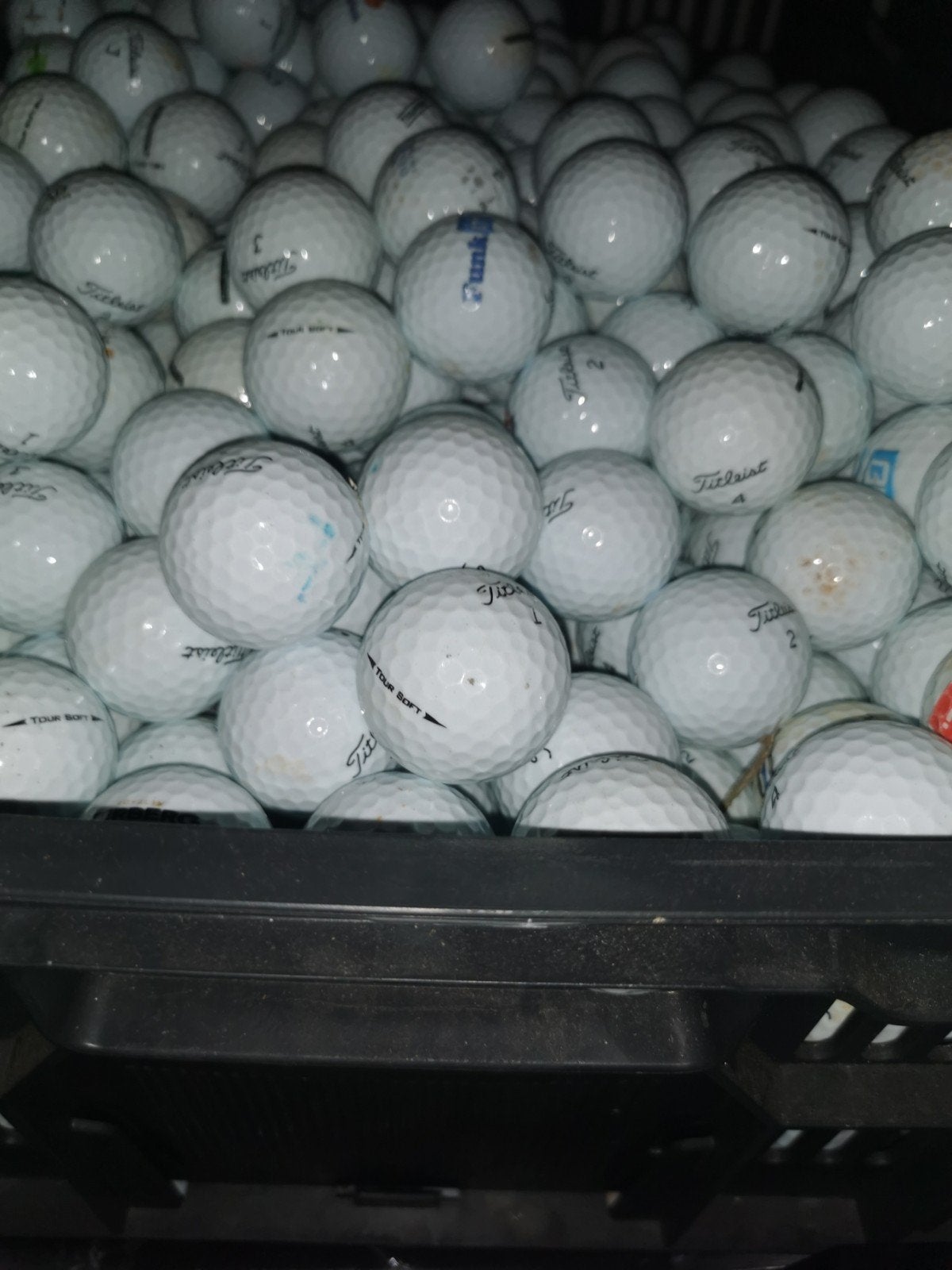 Titleist tour soft golfballen 70 stuks, Ophalen of Verzenden, Bal(len)