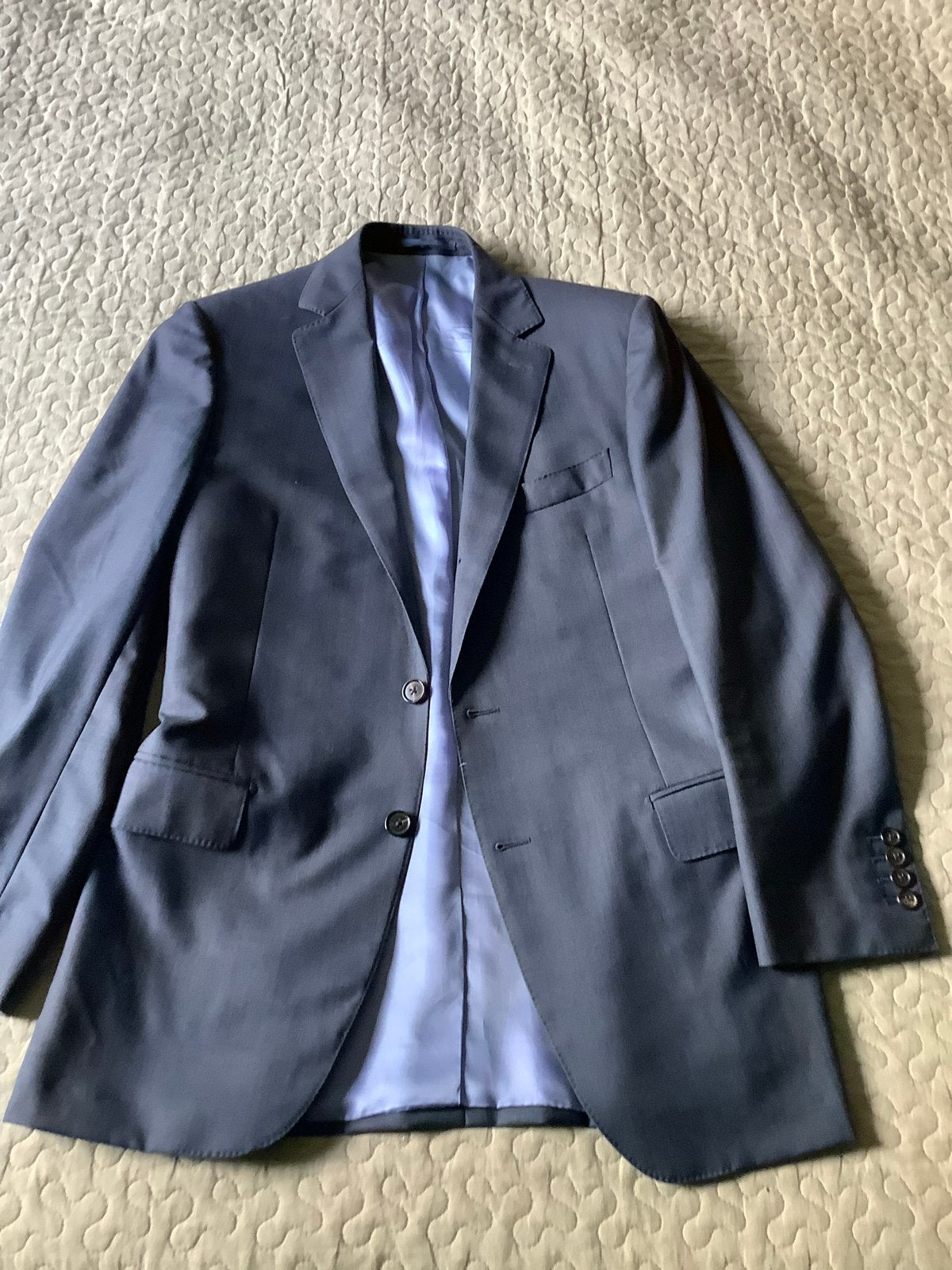 Suitsupply Navy Pak - Kolbert 46, Broek 44, Ophalen of Verzenden, Zo goed als nieuw, Maat 46 (S) of kleiner, Blauw