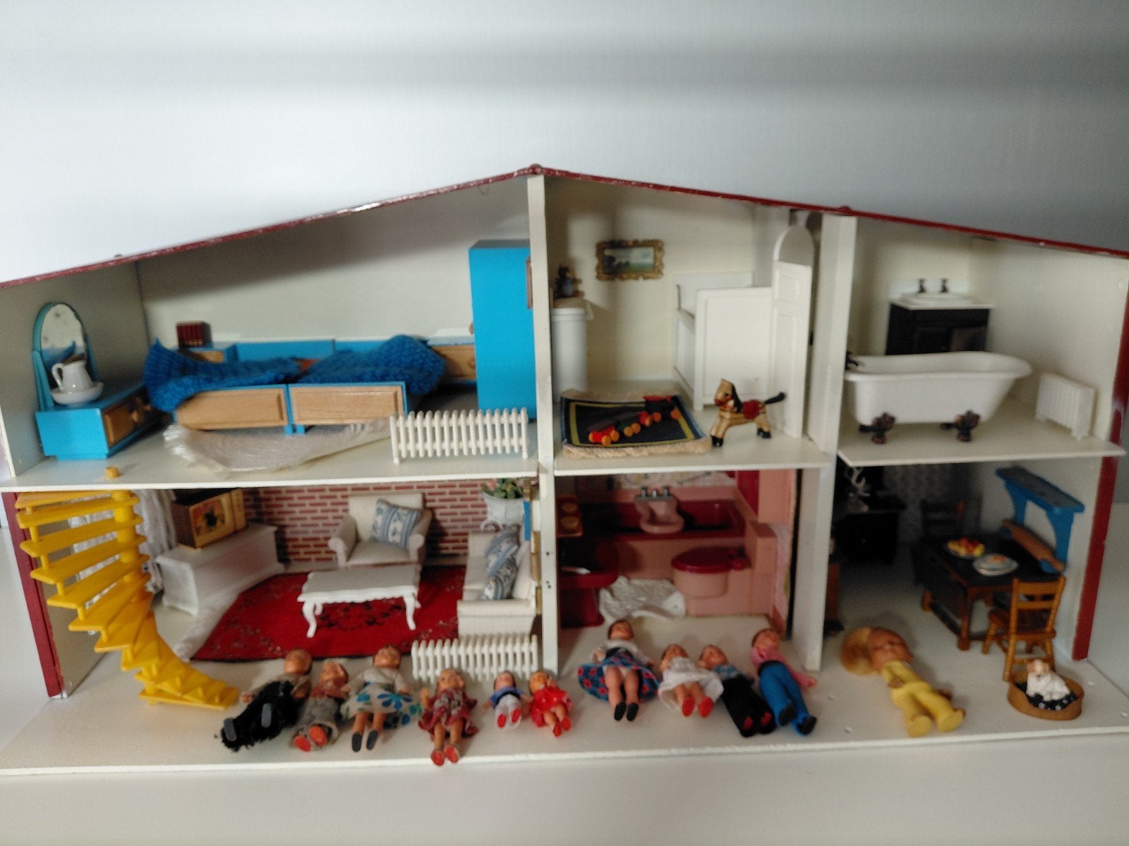 poppenhuis, Ophalen, Gebruikt, Poppenhuis