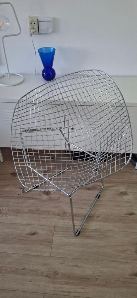 Knoll Bertoia Diamond Chair, Ophalen, 75 tot 100 cm, 50 tot 75 cm