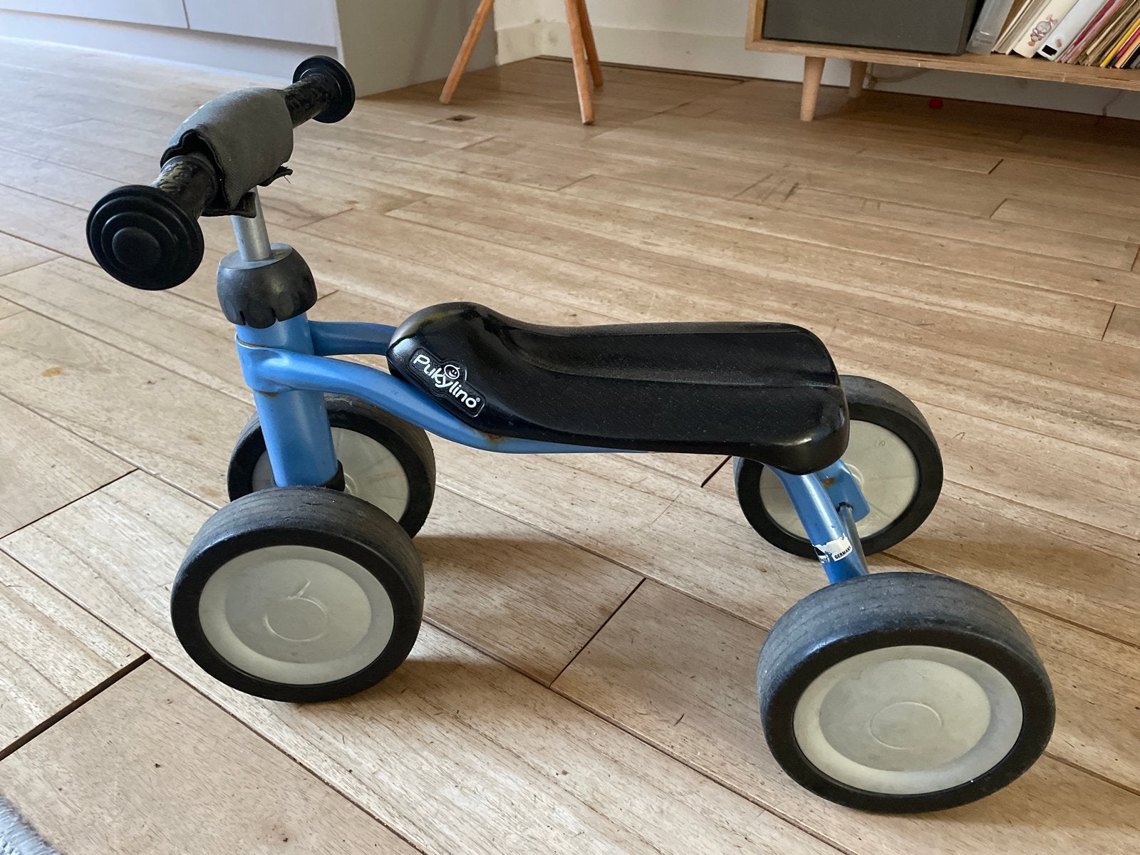 Puky Pukylino loopfiets - Blauw, Kinderen en Baby's, Speelgoed | Buiten | Voertuigen en Loopfietsen, Ophalen, Gebruikt, Loopfiets