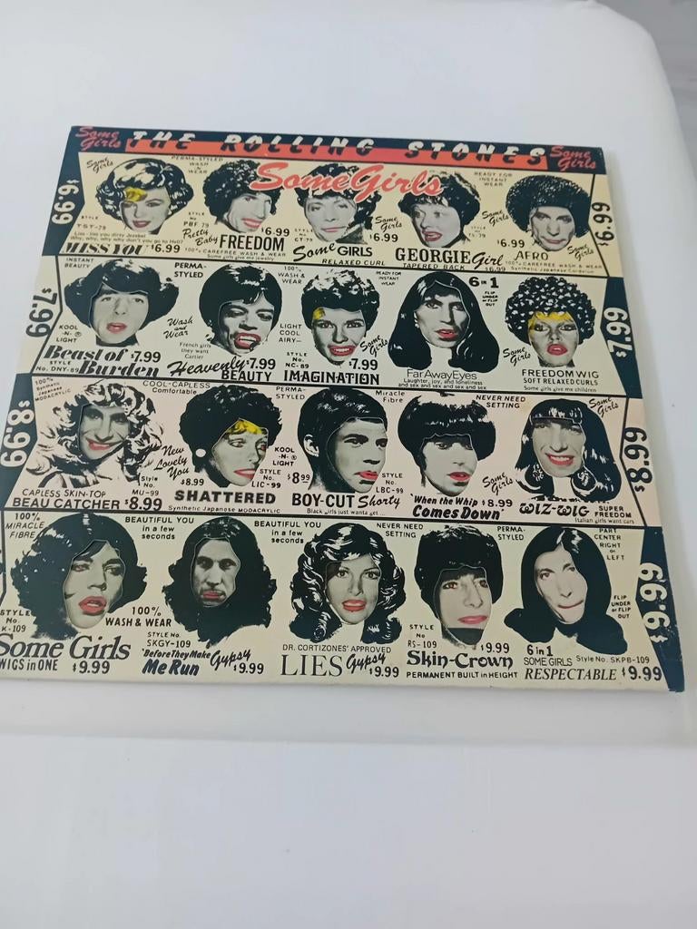 Rolling Stones Some Girls First US pressing, Ophalen of Verzenden, Zo goed als nieuw, Overige formaten, Poprock