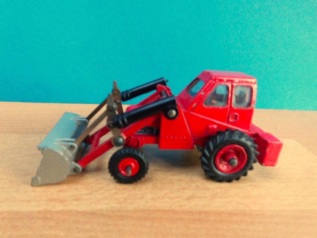 Dinky Toys # 437 Muir Hill Woodrow shovel met ramen, Ophalen of Verzenden, Gebruikt, Overige typen, Dinky Toys