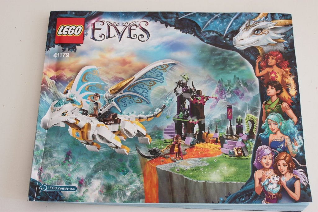 Lego Elves 41179 koninginnendraak redding, Overige thema's, Lego, Ophalen of Verzenden, Zo goed als nieuw