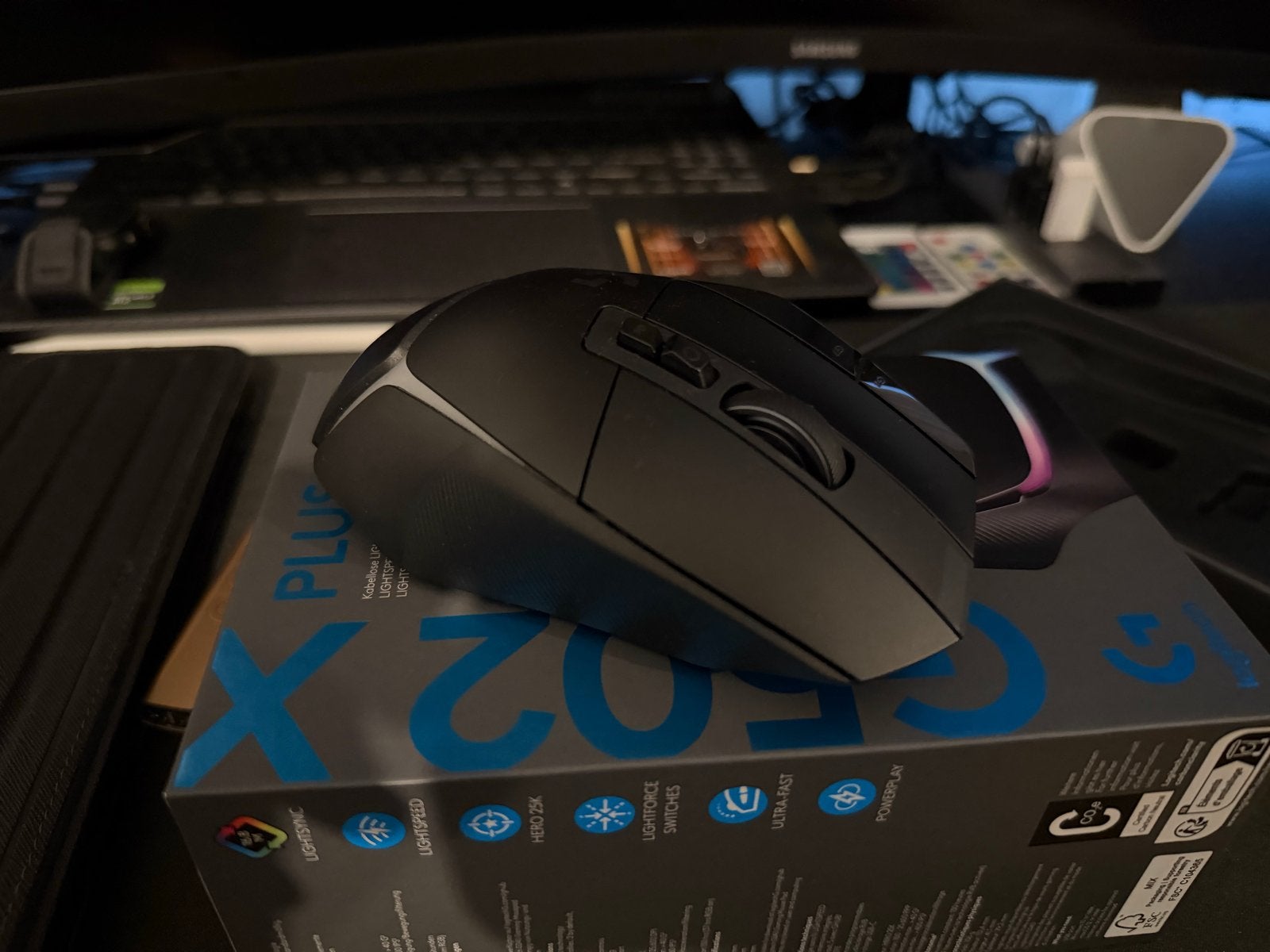 Logitech G502 X Plus Lightspeed Draadloze Gaming Muis, Muis, Gaming muis, Ophalen of Verzenden, Zo goed als nieuw