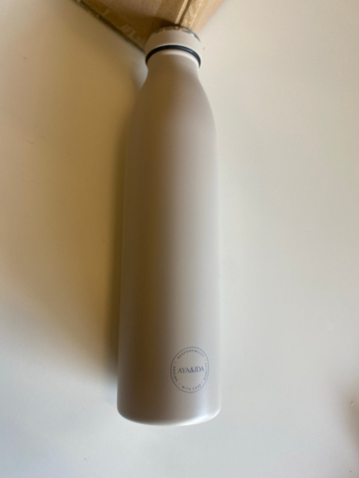 AYA & IDA Drinkfles - Ongebruikt, Beige, Overige typen, Onbekend, Nieuw