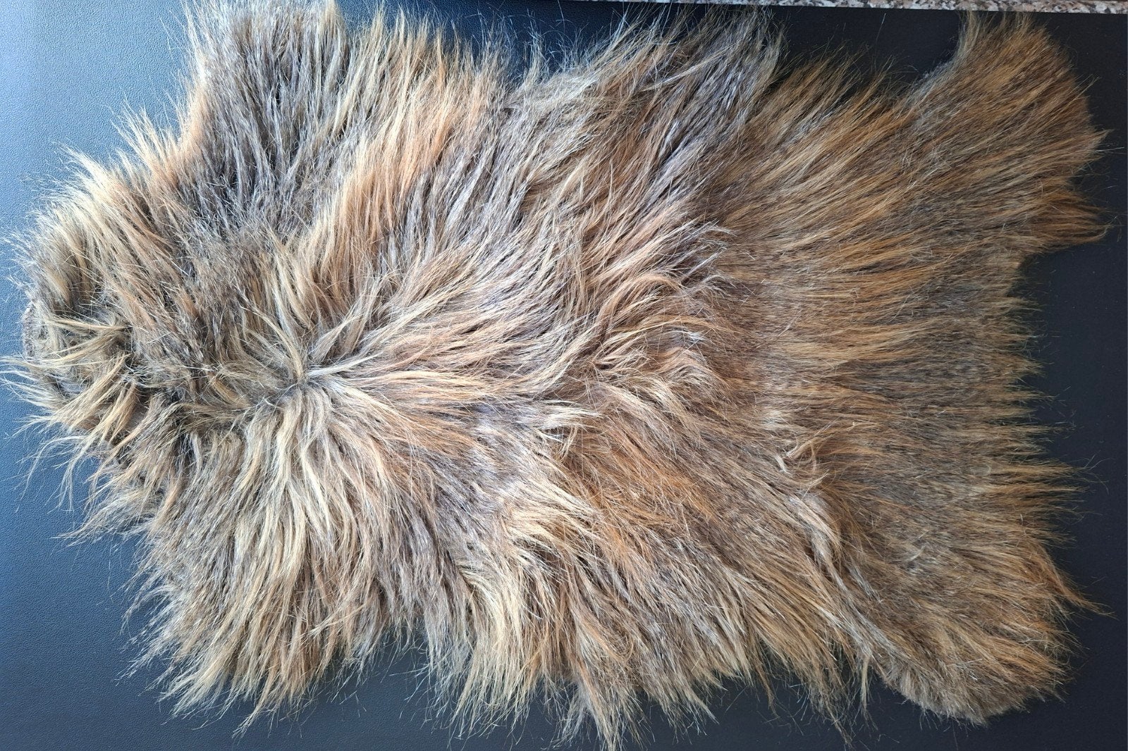 Nep bontje 50x30 cm - Nieuw., Ophalen of Verzenden, Nieuw, Bruin, Textiel