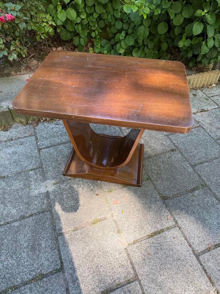 Jugendstil salontafel met unieke voet, Antiek en Kunst, Ophalen
