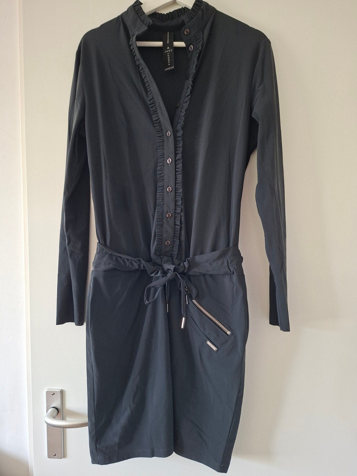 Jane Lushka jurk - Zo goed als nieuw - Maat L/XL, Zwart, Maat 42/44 (L), Ophalen of Verzenden, Zo goed als nieuw