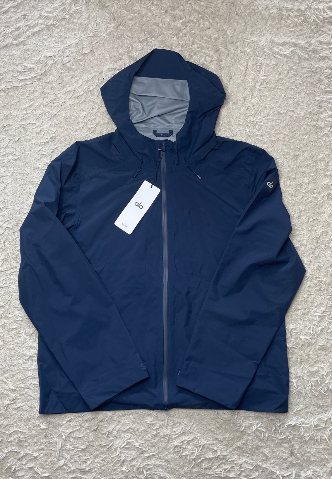 Alo Alpha Shell Jacket, Ophalen of Verzenden, Nieuw, Maat 48/50 (M), Blauw