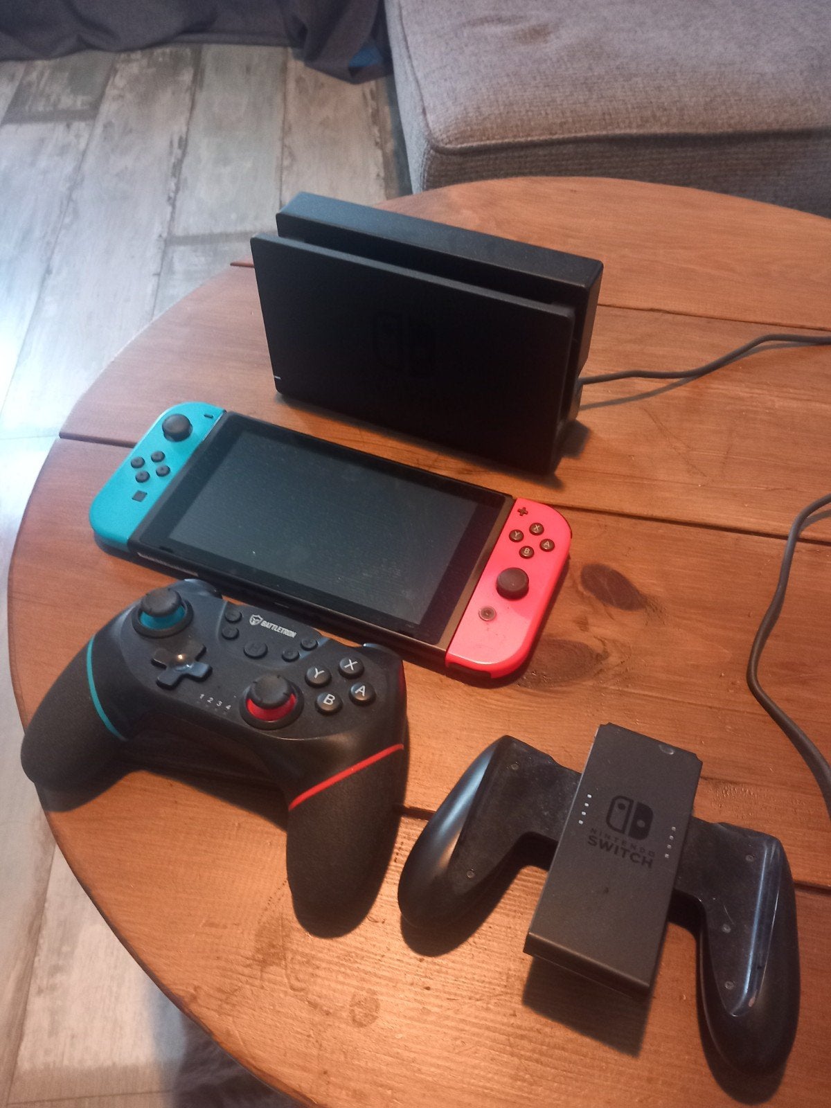 Nintendo Switch met extra controller en accessoires en zelda, Ophalen, Gebruikt, Met 2 controllers, Switch 2019 Upgrade