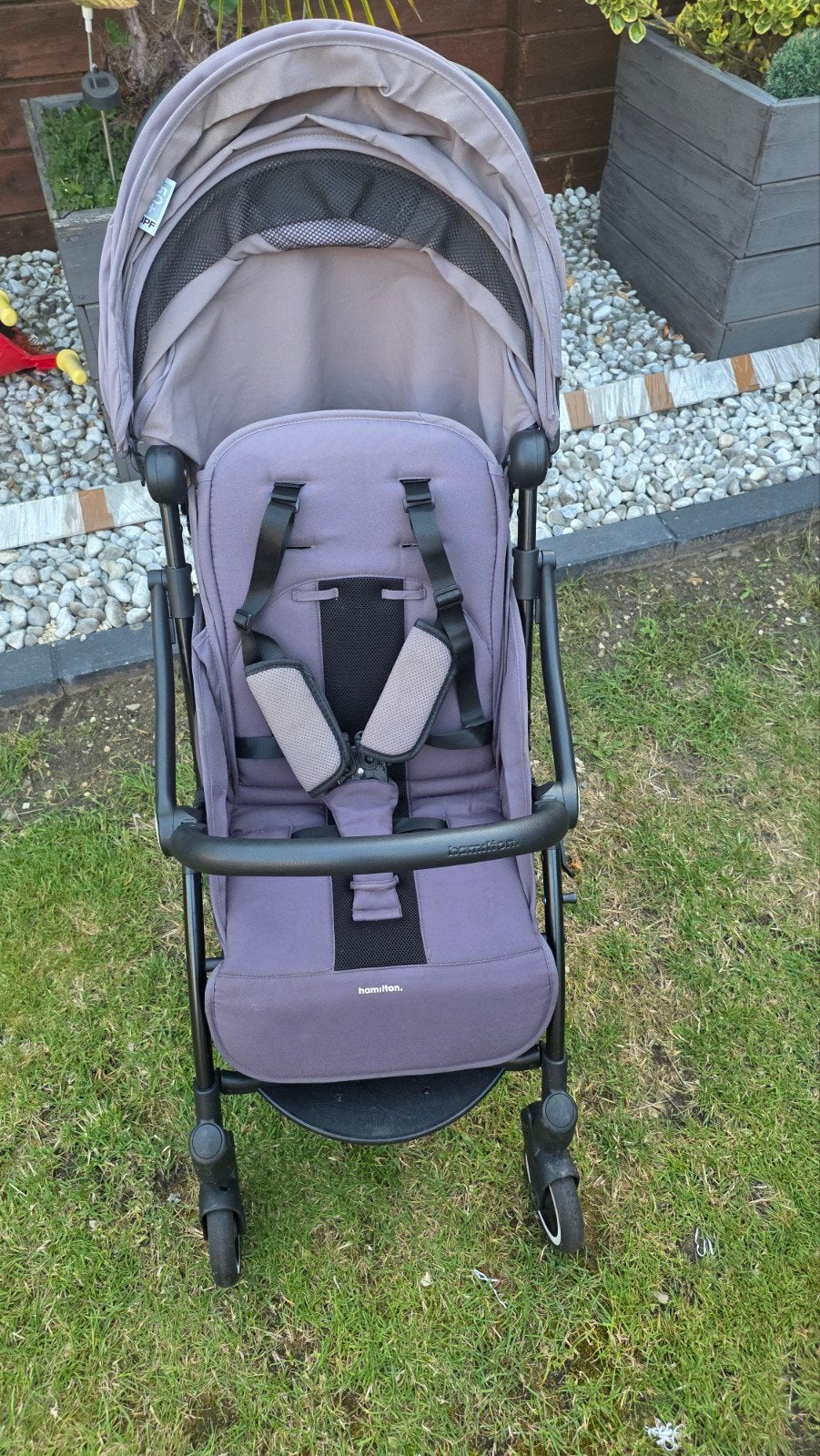 Grijze hamilton buggy, Ophalen of Verzenden, Zo goed als nieuw