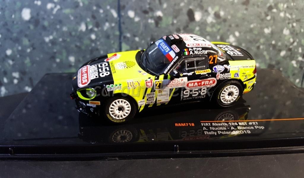 Fiat Abarth 124 RGT #27 1:43 Ixo V380, Verzenden, Nieuw, Auto, Overige merken