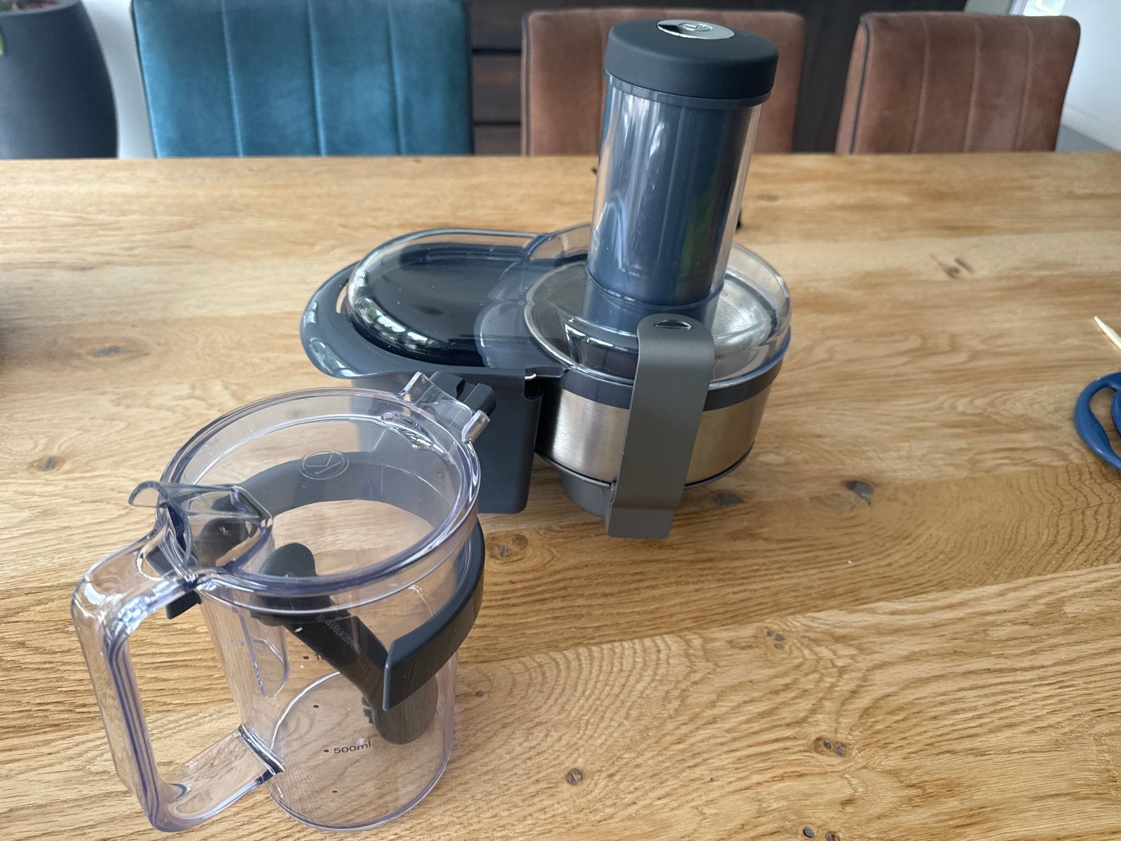 Kenwood sapcentrifuge tbv Major Titanium - Zo goed als nieuw, Witgoed en Apparatuur, Juicers, Ophalen of Verzenden, Zo goed als nieuw