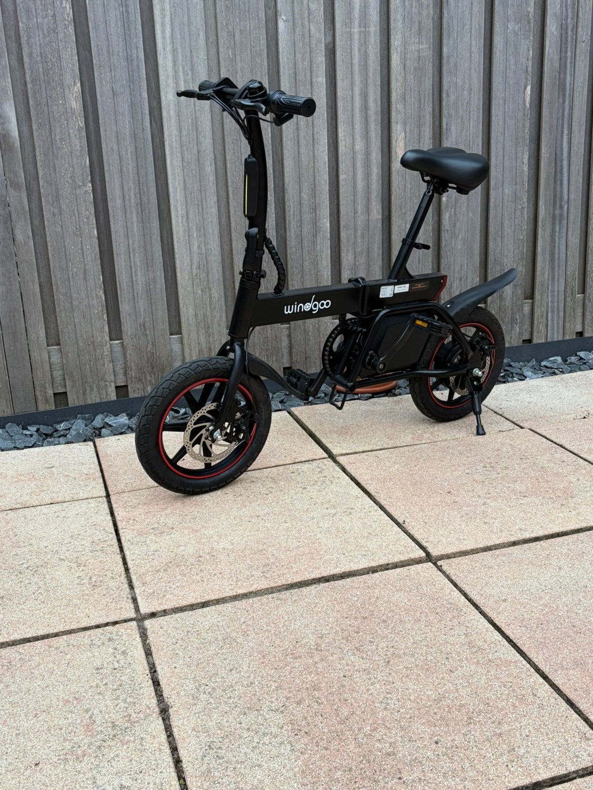 Windgo B20, Fietsen en Brommers, 14 tot 16 inch, Zo goed als nieuw, Totaal opvouwbaar, Schijfrem