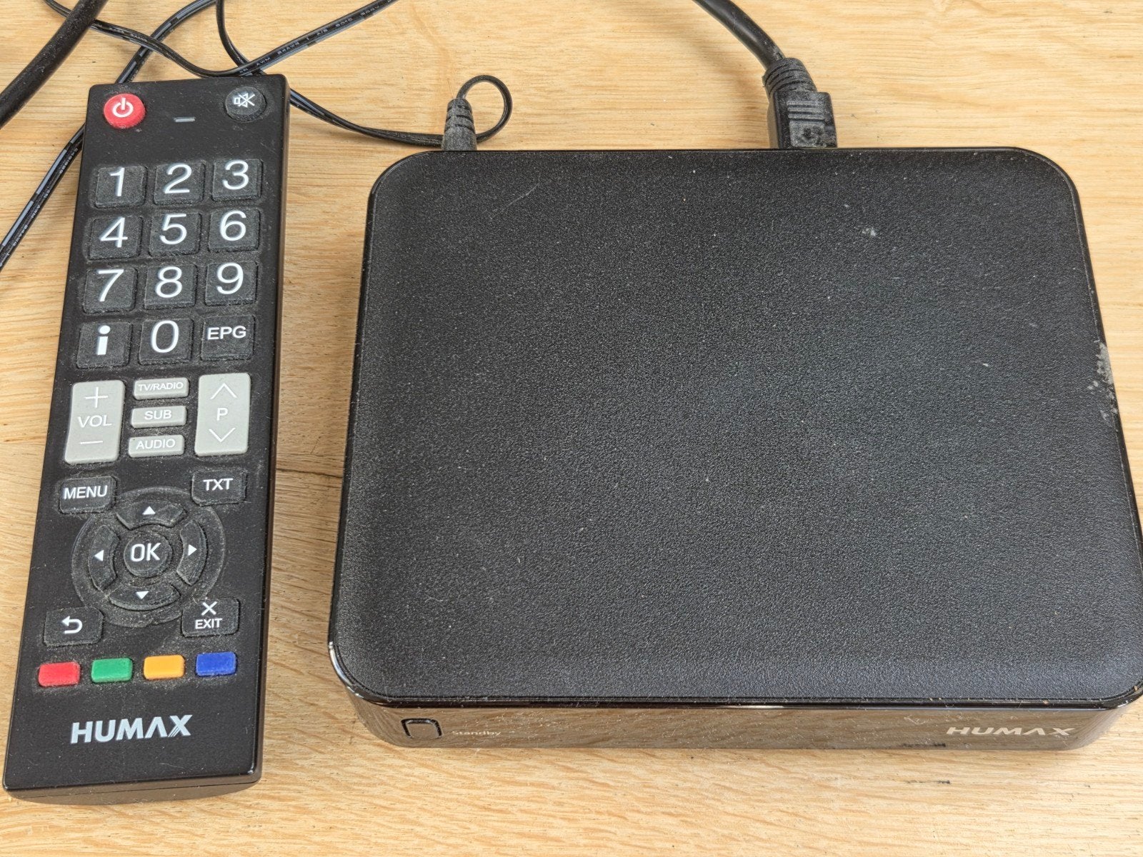 Humax digitale ontvanger irhd-5550c, Ophalen, Gebruikt