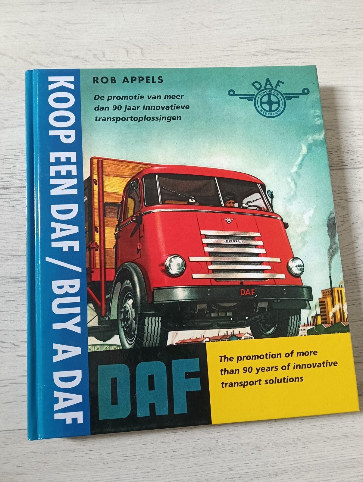 Daf boek schitterend, Ophalen