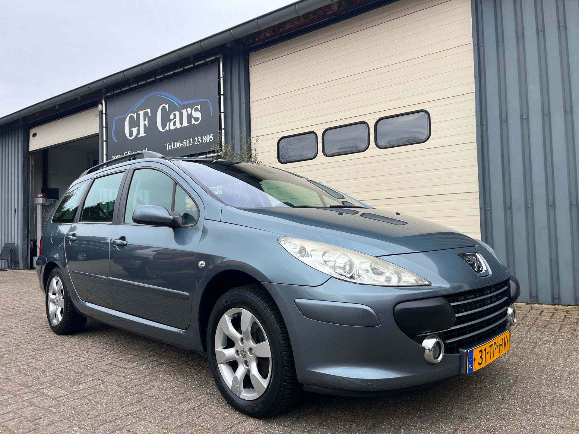 Peugeot 307 Break 2.0-16V Premium 2007 APK AIRCO, Auto's, Gebruikt, 4 cilinders, Origineel Nederlands, Electronic Stability Program (ESP)