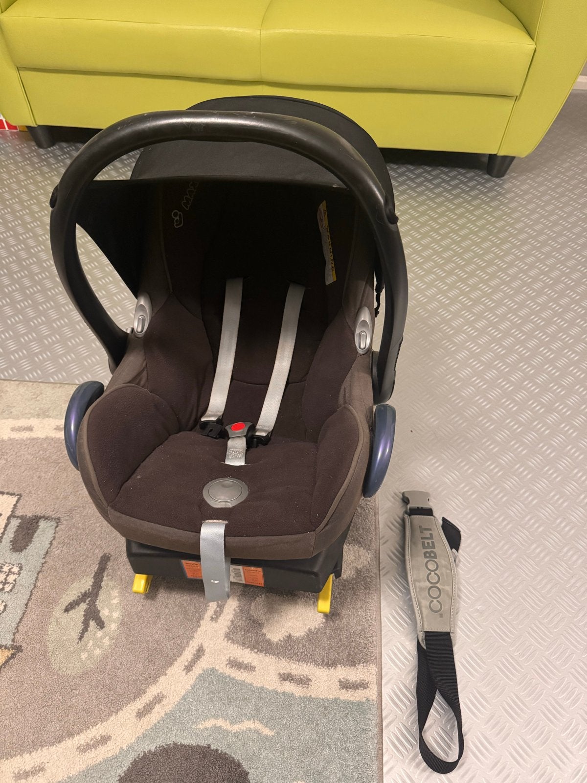 Maxi Cosi met zonnekap, Cocobelt en Easyfix Isofix, Kinderen en Baby's, Autostoeltjes, Ophalen, Gebruikt, Isofix, 0 t/m 13 kg