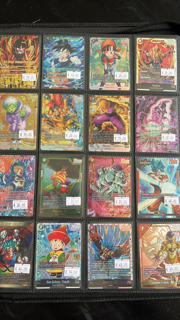 Dragonball z kaarten van 1995/2026, Hobby en Vrije tijd, Verzamelkaartspellen | Overige, Ophalen of Verzenden, Zo goed als nieuw