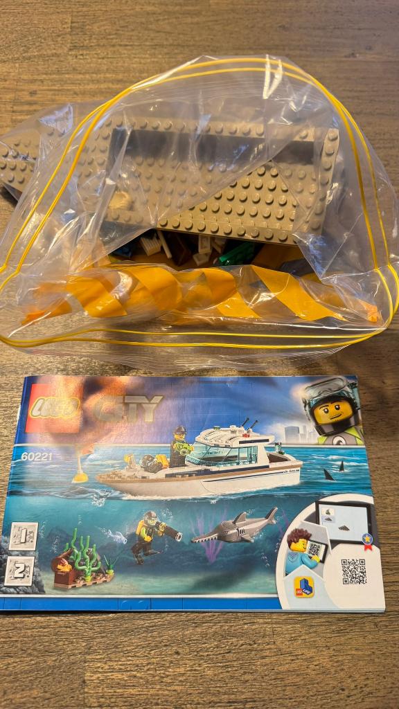 lego boot 60221, Ophalen of Verzenden