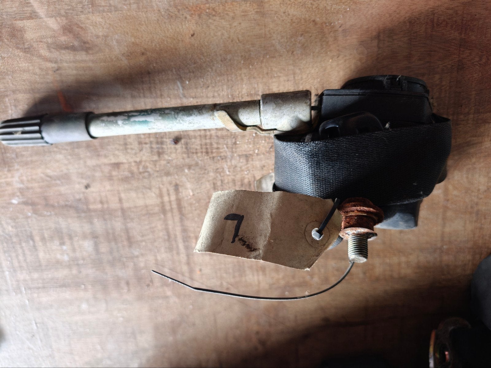 Mercedes W124 S124 veiligheidsgordel linksvoor – A1248603985, Auto-onderdelen, Ophalen of Verzenden, Gebruikt, Mercedes-Benz