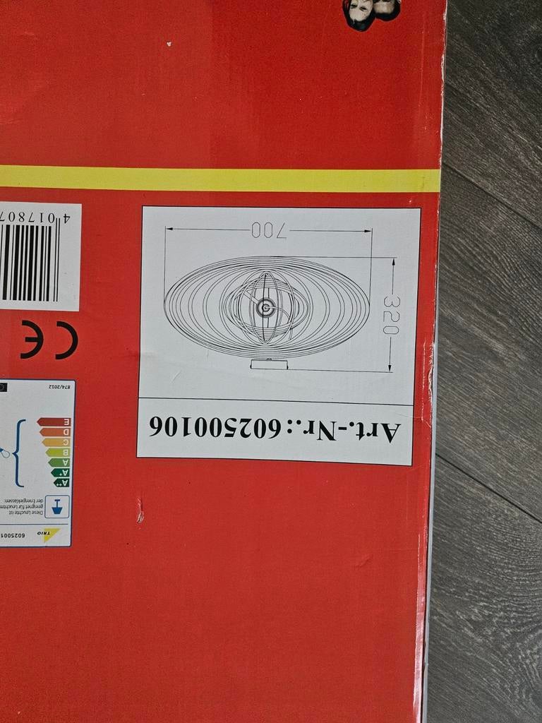 Nieuwe Trio Plafondlamp, Ophalen of Verzenden, Nieuw, Minder dan 50 cm
